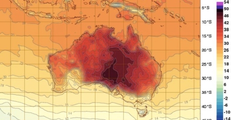 Hetebølgen i Australia 2013/2014 er ekstrem.